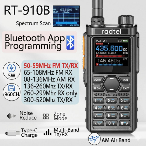 Radtel 910 cb transmit - b,