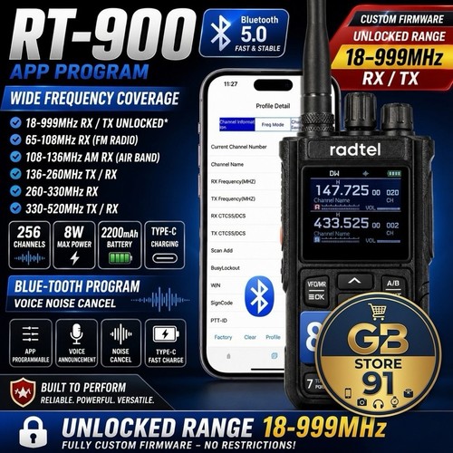 Radtel 900 10w 18mhz - rt-900, 18mhz-