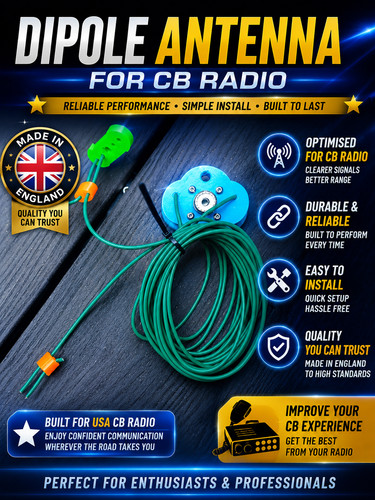 Stealth wire antenna radio - cb,