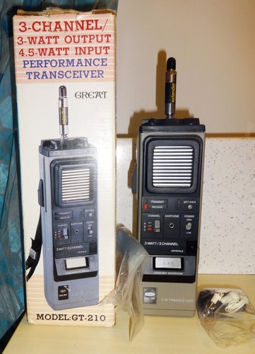 Vintage great gt210 - , cb