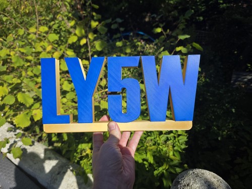 Personalised name 3d printed - personalised,