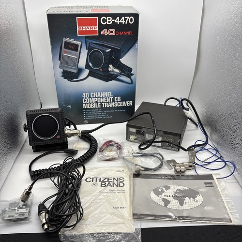 Sharp 4470 vintage 40 - cb-4470,