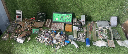 Ham radio pcb parts - parts, job