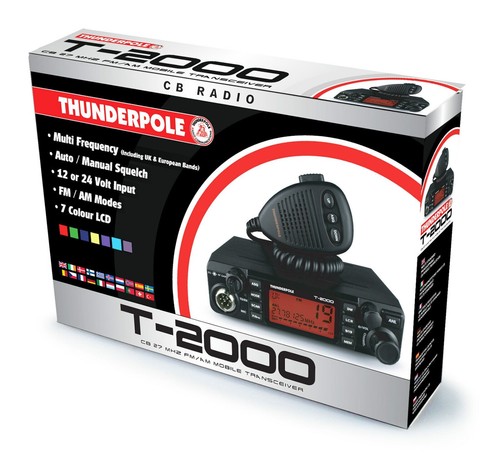 Thunderpole 2000 12v 24v cb - t-2000,