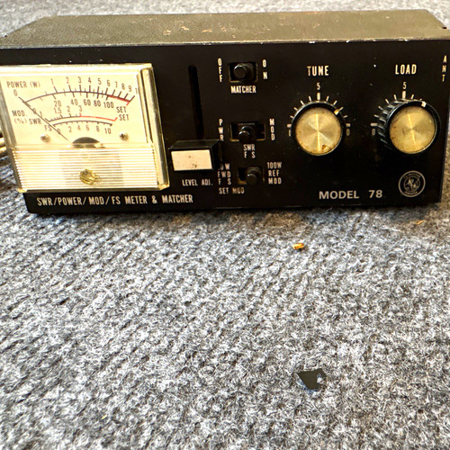 Swr power mod meter - swr/power/mod/fs, &