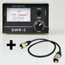 SWR Meter + Patch Lead for CB